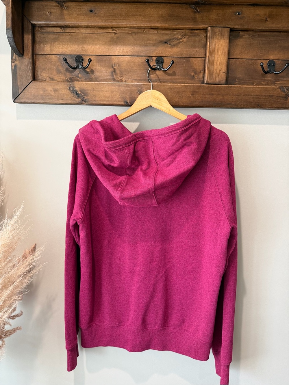 Tuff Athletics Raspberry Zip Hoodie - Picture 2 of 4